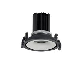 DM202130  Bolor 12 Tridonic Powered 12W 3000K 1200lm 24° CRI>90 LED Engine Black/White Fixed Recessed Spotlight, IP20